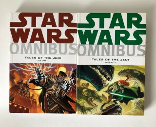 Star Wars Tales Of The Jedi Omnibus Vol 1 & 2 Dark Horse Comics