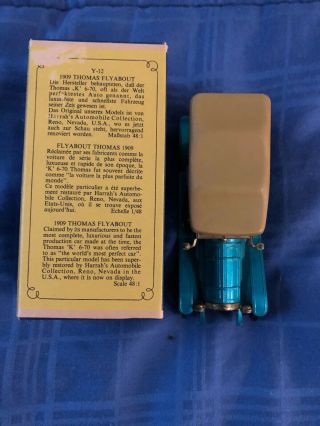 VINTAGE MATCHBOX MODELS OF YESTERYEAR Y - 12 1909 THOMAS FLYABOUT W/ BOX 2