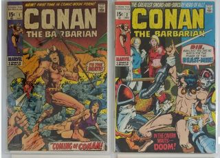Conan Comic Books Complete Series Only $4.  40 Per Comic By Marvel 1 - 250
