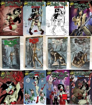 12 Zombie Tramp Exclusive Aod Collectables Variant Covers Grab Bag Special 2019