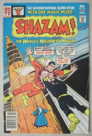 Shazam 28 April 1977 Dc Comics 1st Bronze Age Appearance Black Adam