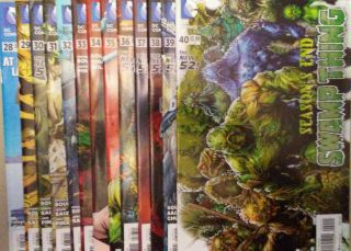 Swamp Thing (2011) 28 - 40,  Annual 3,  (2016) 1,  2,  3,  4,  5,  6 [complete] Set