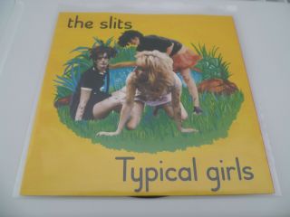 The Slits Typical Girls 1979 Rare 7 " Vinyl Single Punk Wave Pic 