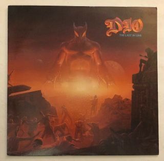 Dio - The Last In Line - 1984 US 1st Press 1 - 25100 VG,  Ultrasonic 2