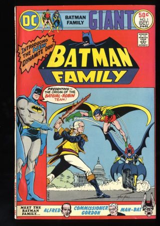 Batman Family 1 Vf - 7.  5