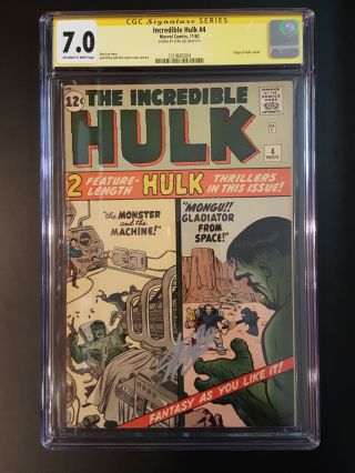 INCREDIBLE HULK 1 to 6 CGC 6.  0 All SIGNED SS STAN LEE 1ST AVENGERS IRON MAN 181 8