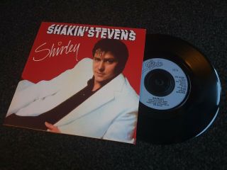 Shakin Stevens Shirley 7 Inch With Alternate Sleeve