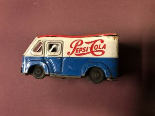 Vintage Pepsi Cola Die Cast Truck