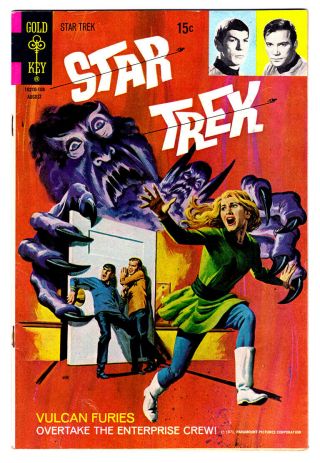 Star Trek 11 In Vf A 1971 Gold Key Comic Tv Photo Cover Leonard Nimoy