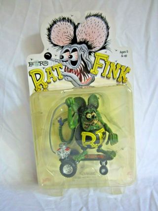 Rat Fink On Skateboard.  Sideshow Toys 2000,  And (bh)