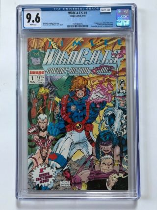 Wildc.  A.  T.  S.  1 Cgc 9.  6 White Pages [jim Lee] Mo7 - 239