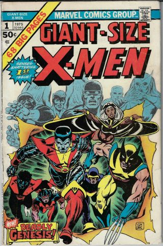 Giant - Size X - Men 1 Raw 4.  5 1st App Of The X - Men.  2nd Full App Of Wolverine