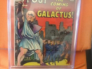 Fantastic Four 48 CGC 4.  0 White Pages First Silver Surfer and Galactus 2