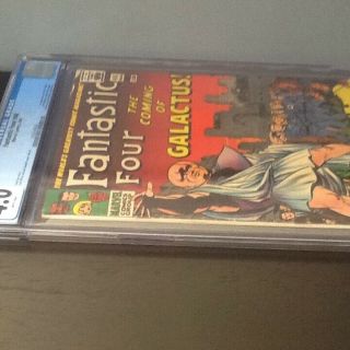 Fantastic Four 48 CGC 4.  0 White Pages First Silver Surfer and Galactus 4