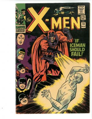 X - Men 18 - March 1966 - Fine/ Very Fine 7.  0 (f/vf) -