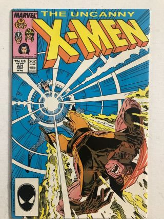 The Uncanny X - Men 221 Rare Key Comic 1st Appearance Mr.  Sinister 1987 Marvel 9.