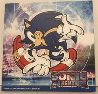 Sonic Adventure Official Soundtrack Vinyl Edition 2 Disc Lp