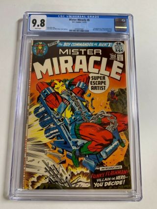 Mister Miracle 6 Cgc 9.  8 White Pages 1st First Female Furies Dc Comics