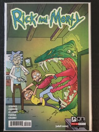 Rick And Morty 21 A 1st Print Oni Press Nm Or Better