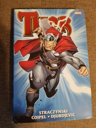 Thor Omnibus Marvel Comics Hc Straczynski - Coipel - Djurdjevic