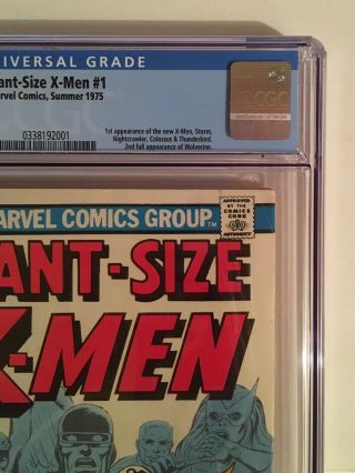 Giant Size X - Men 1 (1975) (CGC) (5.  0) (1st X - Men Team) 5