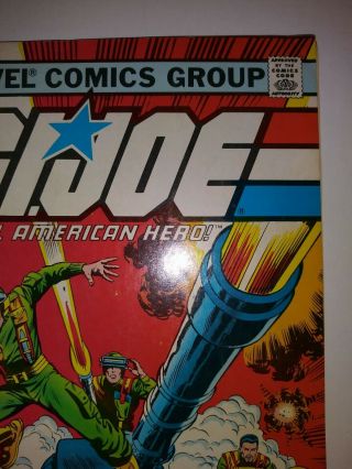 G.  I.  Joe,  A Real American Hero 1 (Jun 1982,  Marvel) Mid Grade 3