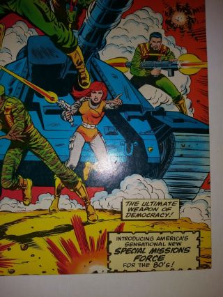 G.  I.  Joe,  A Real American Hero 1 (Jun 1982,  Marvel) Mid Grade 4