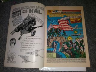 G.  I.  Joe,  A Real American Hero 1 (Jun 1982,  Marvel) Mid Grade 7