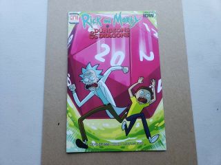 Rick & Morty Vs Dungeons & Dragons 1 Oni Limited Troy Little Variant Idw