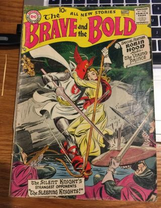 Brave And The Bold Dc 13 1957 Special Feature Robin Hood Also Viking Prince