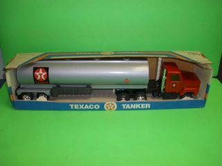 Texaco Tanker Truck Pressed Steel / Antique 1980 