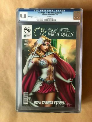Out: Grimm Fairy Tales Oz Reign Of The Witch Queen 6 - Sabine Rich Cgc 9.  8