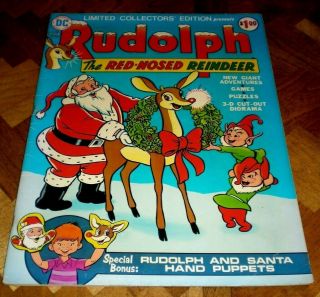 Treasury Edition C - 33,  (1975),  Rudolph The Red Nosed Reindeer,  Dc Comics