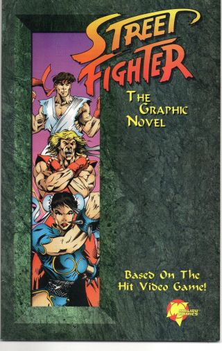 Street Fighter The Graphic Novel Rare Numbered Limited Edition Tpb 1994