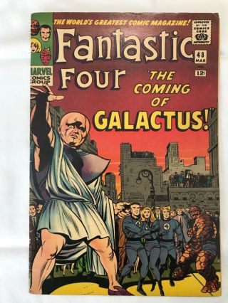 Fantastic Four 48 1966 1st App Silver Surfer Galactus