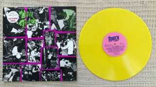 Ugly Things Vol 1 Lp Aussie Rock Yellow Vinyl 1980.  Raven Rvlp 02