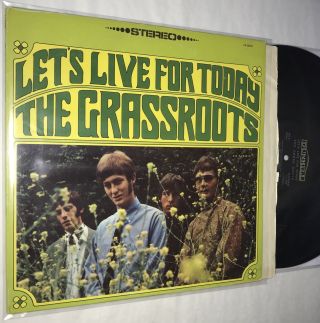 The Grassroots - Let’s Live For Today Vinyl Lp Rec Dunhill Ds 50020 1967 W/ Mofi