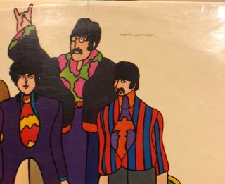 The Beatles Yellow Submarine UK Mono LP 1st Issue Rare VG Apple 1969 4