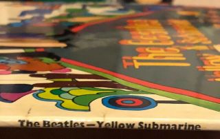 The Beatles Yellow Submarine UK Mono LP 1st Issue Rare VG Apple 1969 5