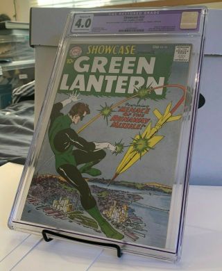 Showcase 22 Cgc 4.  0 - 1st Sa Green Lantern,  Hal Jordan,  Abin Sur & Carol Ferris