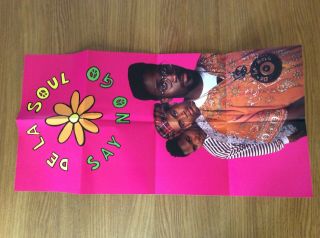 De la soul vinyl bundle - say no go with poster,  eye know poster sleeve and more 6