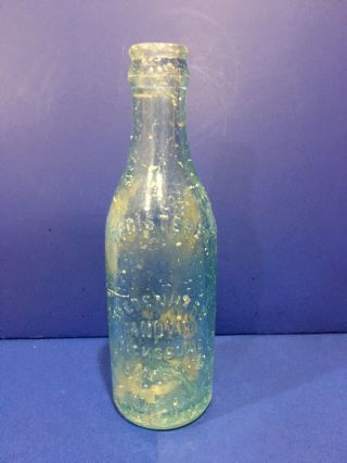 Antique 7.  5 " Biedenharn Candy Co.  Vicksburg Miss.  Bottle 1st Bottled Coke