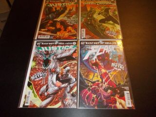 Dark Nights Metal Bats Out Of Hell 1 - 4 Flash Justice League Hal Jordan 32 33 Nm