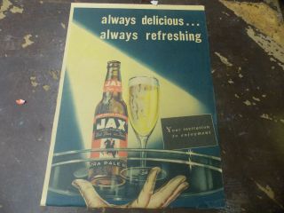 JAX BEER PAPER AD EVERY BOTTLE STERILIZED RED AND BLACK BOTTLE LOUISIANA BEER 4