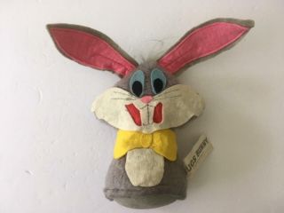 Vintage 1975 Bugs Bunny Beanbag Doll Warner Bros Russ Berrie Cute