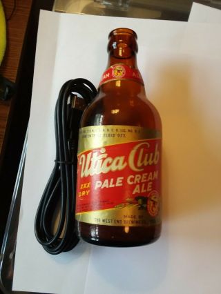 Utica Club Pale Cream Ale Bottle - 1940 