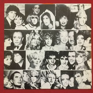 THE ROLLING STONES SOME GIRLS LP (1978) RARE ORANGE VINYL HOLLAND PRESS 4