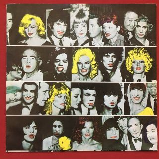 THE ROLLING STONES SOME GIRLS LP (1978) RARE ORANGE VINYL HOLLAND PRESS 5