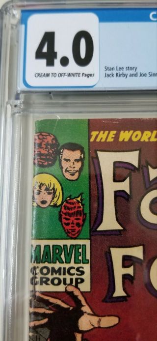 Fantastic Four 48 CGC 4.  0 | Marvel 1966 | 1st Silver Surfer & Galactus (Cameo) 2