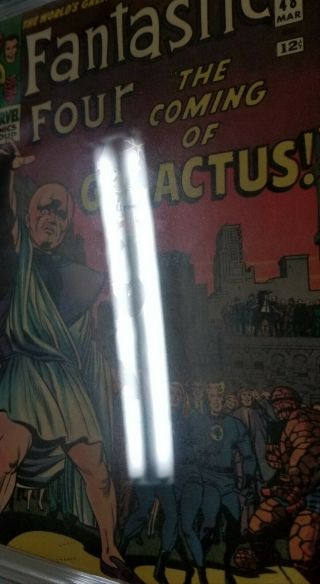 Fantastic Four 48 CGC 4.  0 | Marvel 1966 | 1st Silver Surfer & Galactus (Cameo) 6